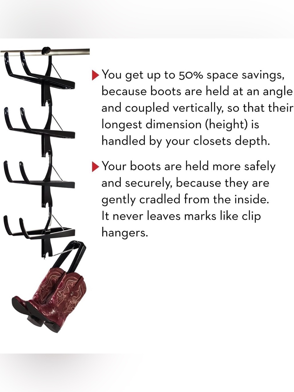 Boot Butler - Hanging Boot Storage - Picture 4 of 7